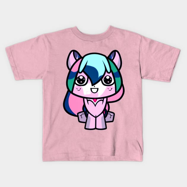 A CUTE KAWAI Pony Kids T-Shirt by mmamma030